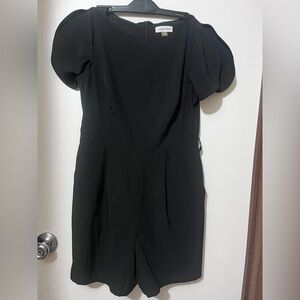 Calvin Klein Olive Romper | Minimalist Chic Utility Style | Size 4